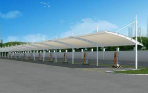 双鸭山膜结构停车棚