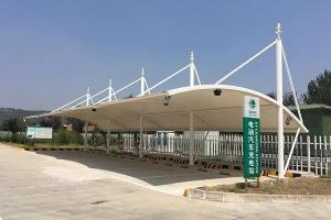 双鸭山膜结构停车棚